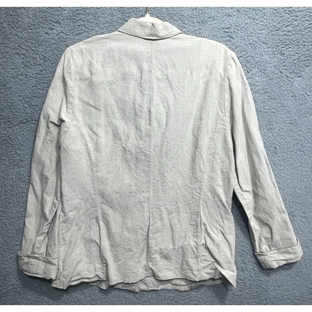 Dana Buchman tan linen